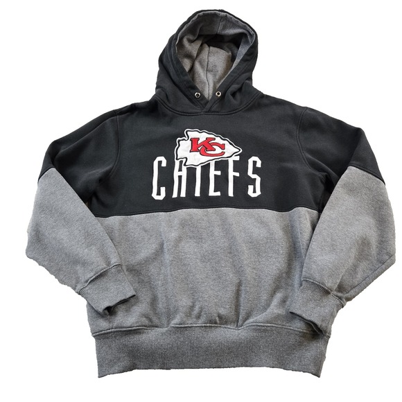 NFL Other - NFL Kansas City Chiefs Men's Hooded Sweatshirt No Drawstring Pockets‎ Size M